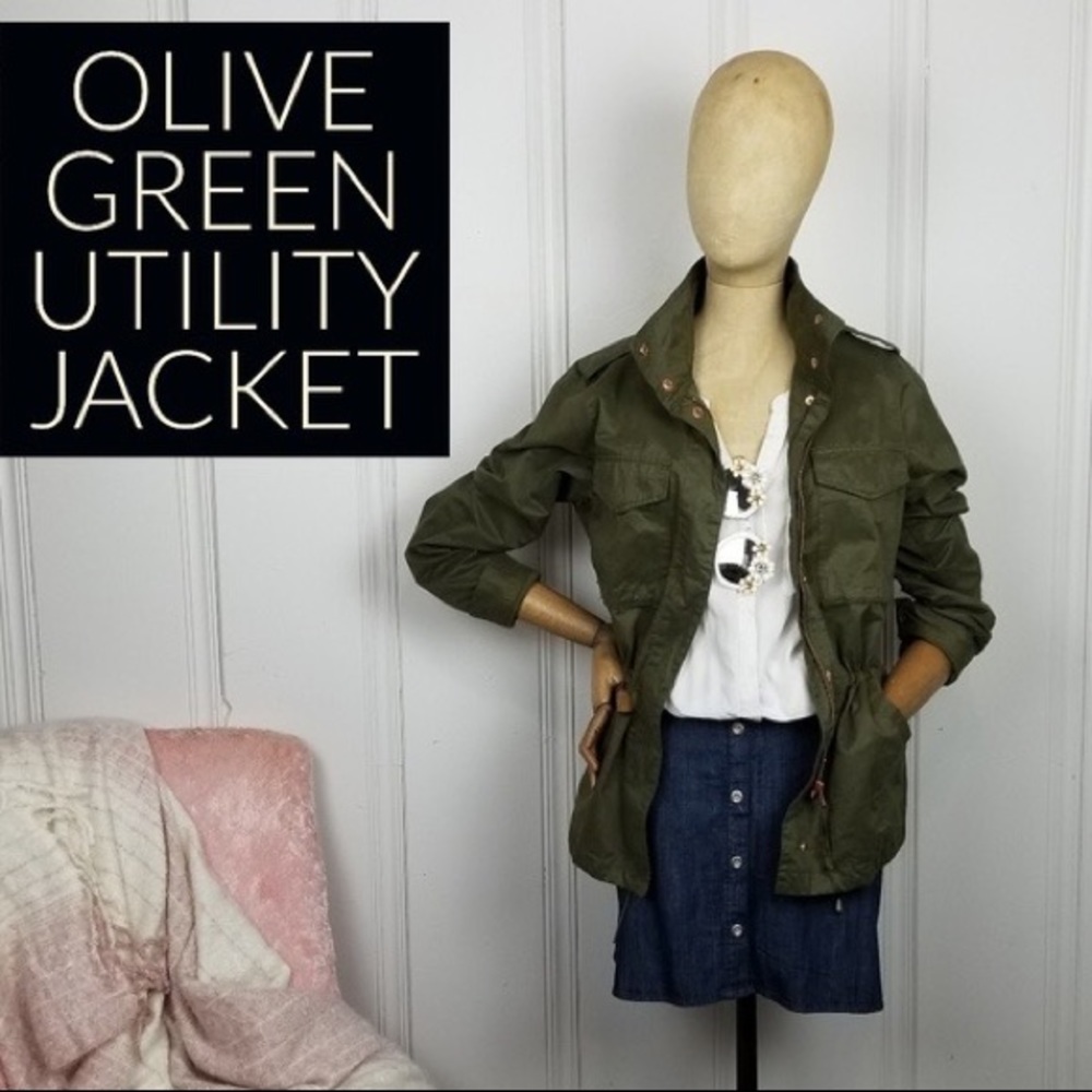 Green Utility Jacket - Picture 2 of 5